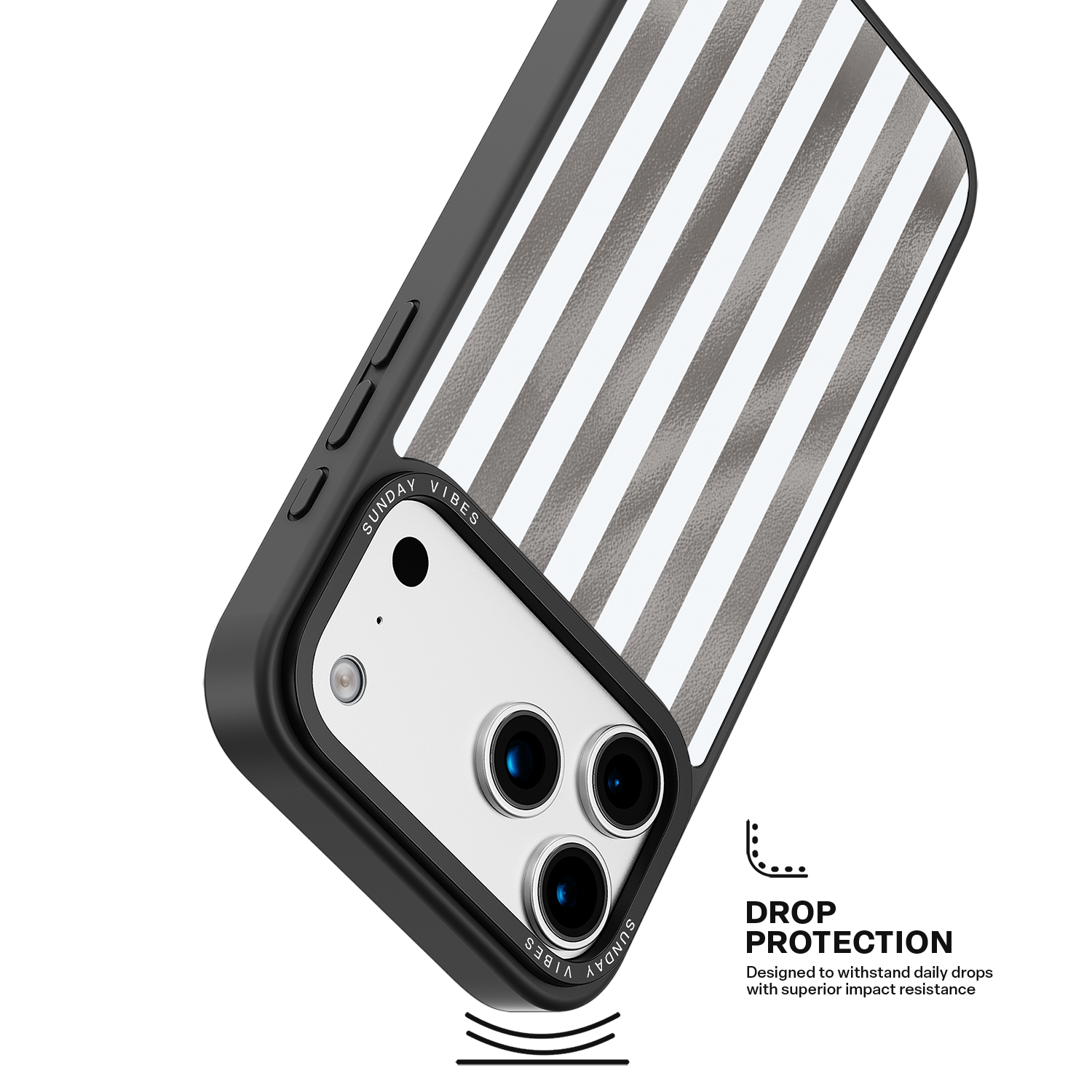 Phantom Stripe iPhone Case