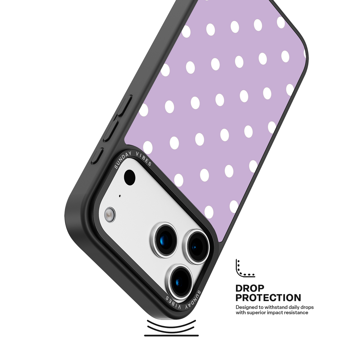 Lavender Pop iPhone Case