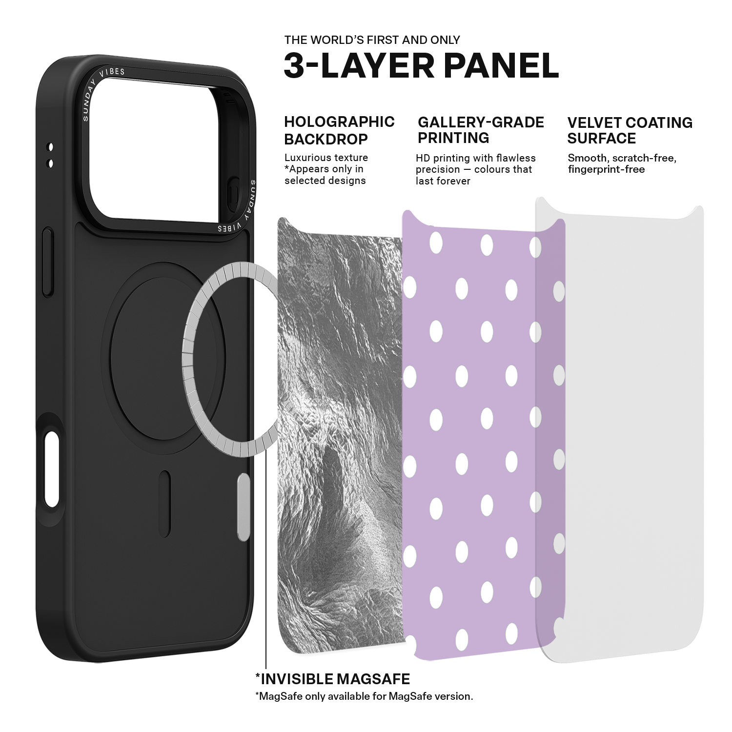 Lavender Pop iPhone Case