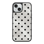 Moon Dust Polka iPhone Case