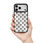 Moon Dust Polka iPhone Case