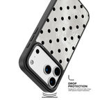 Moon Dust Polka iPhone Case