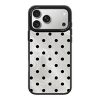 Moon Dust Polka iPhone Case