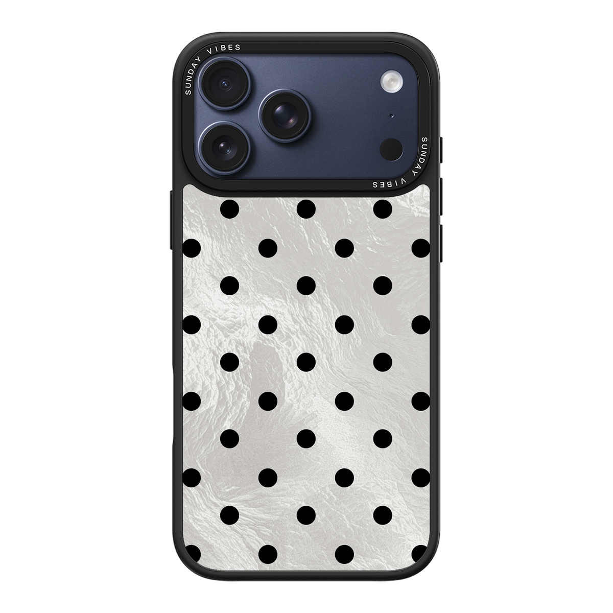 Moon Dust Polka iPhone Case