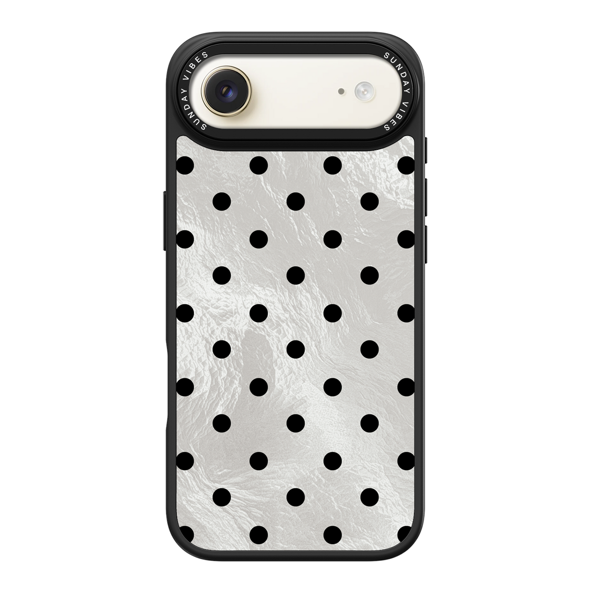 Moon Dust Polka iPhone Case