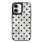 Moon Dust Polka iPhone Case