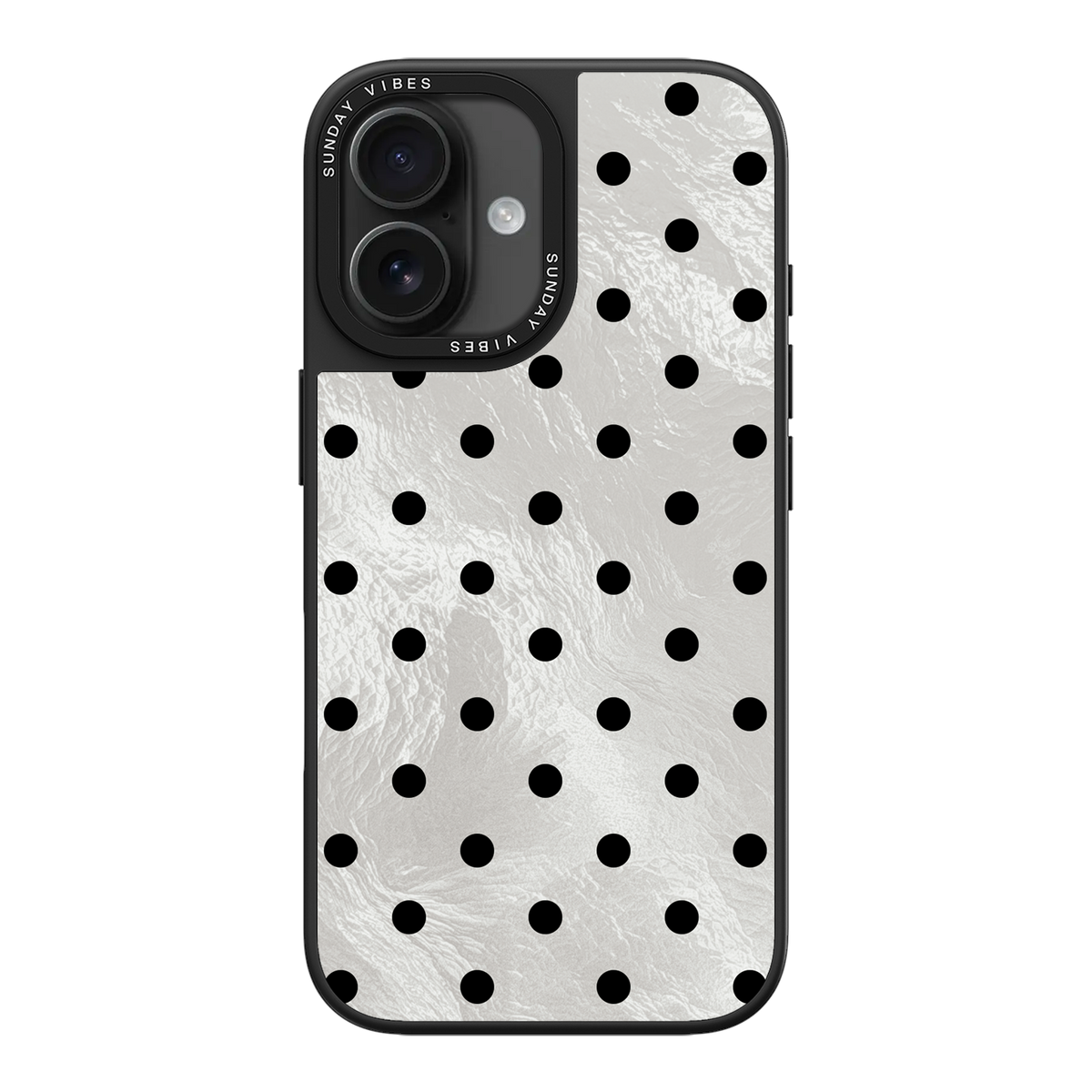 Moon Dust Polka iPhone Case