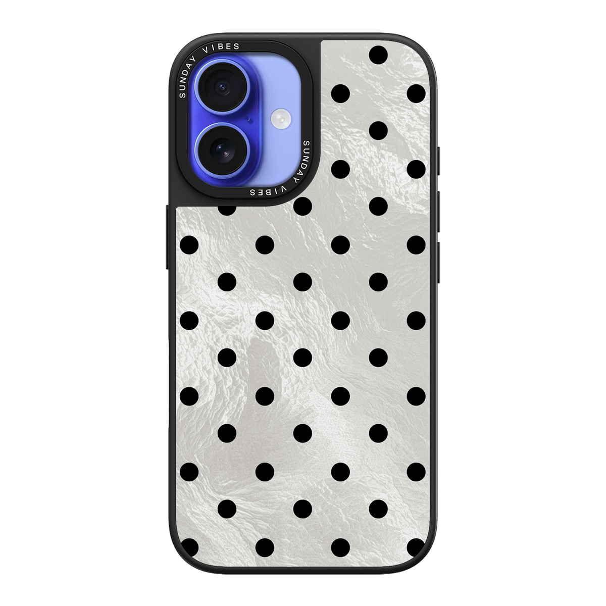 Moon Dust Polka iPhone Case