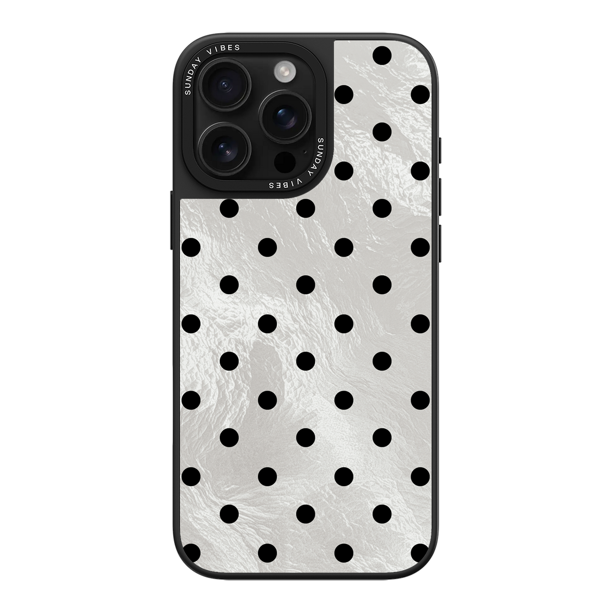 Moon Dust Polka iPhone Case