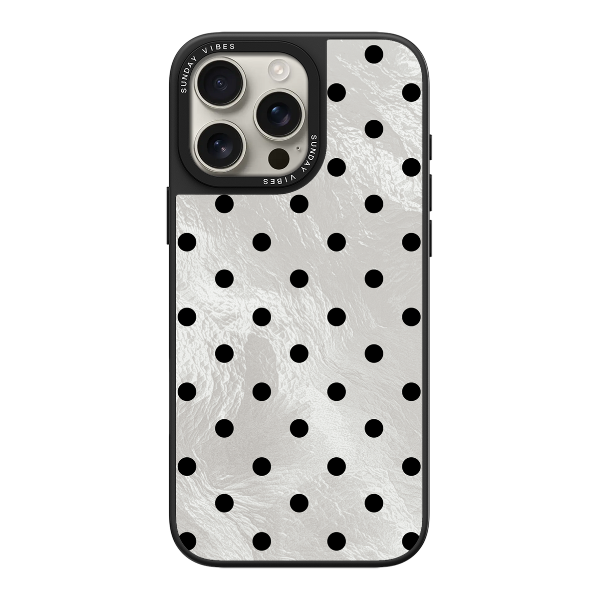 Moon Dust Polka iPhone Case
