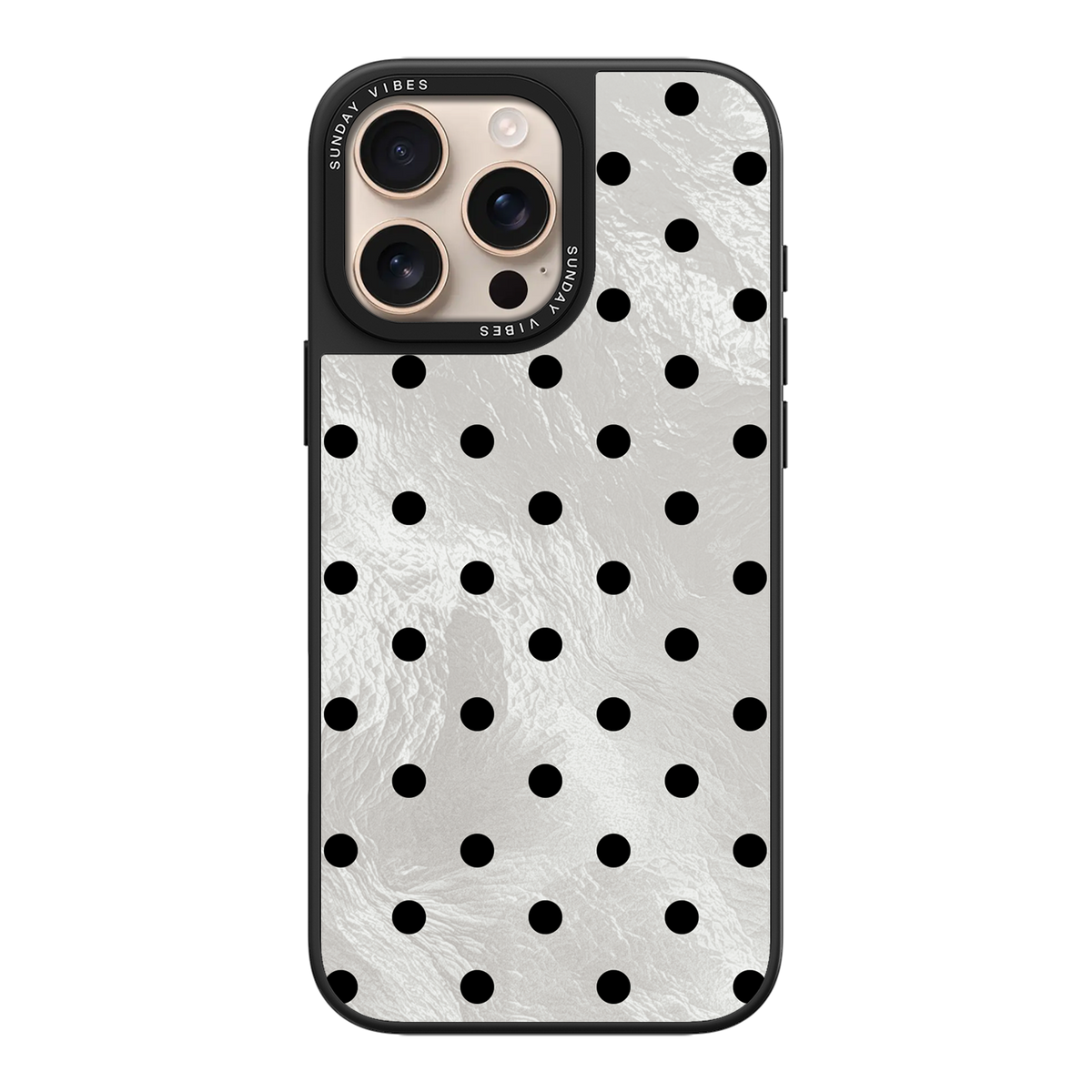 Moon Dust Polka iPhone Case