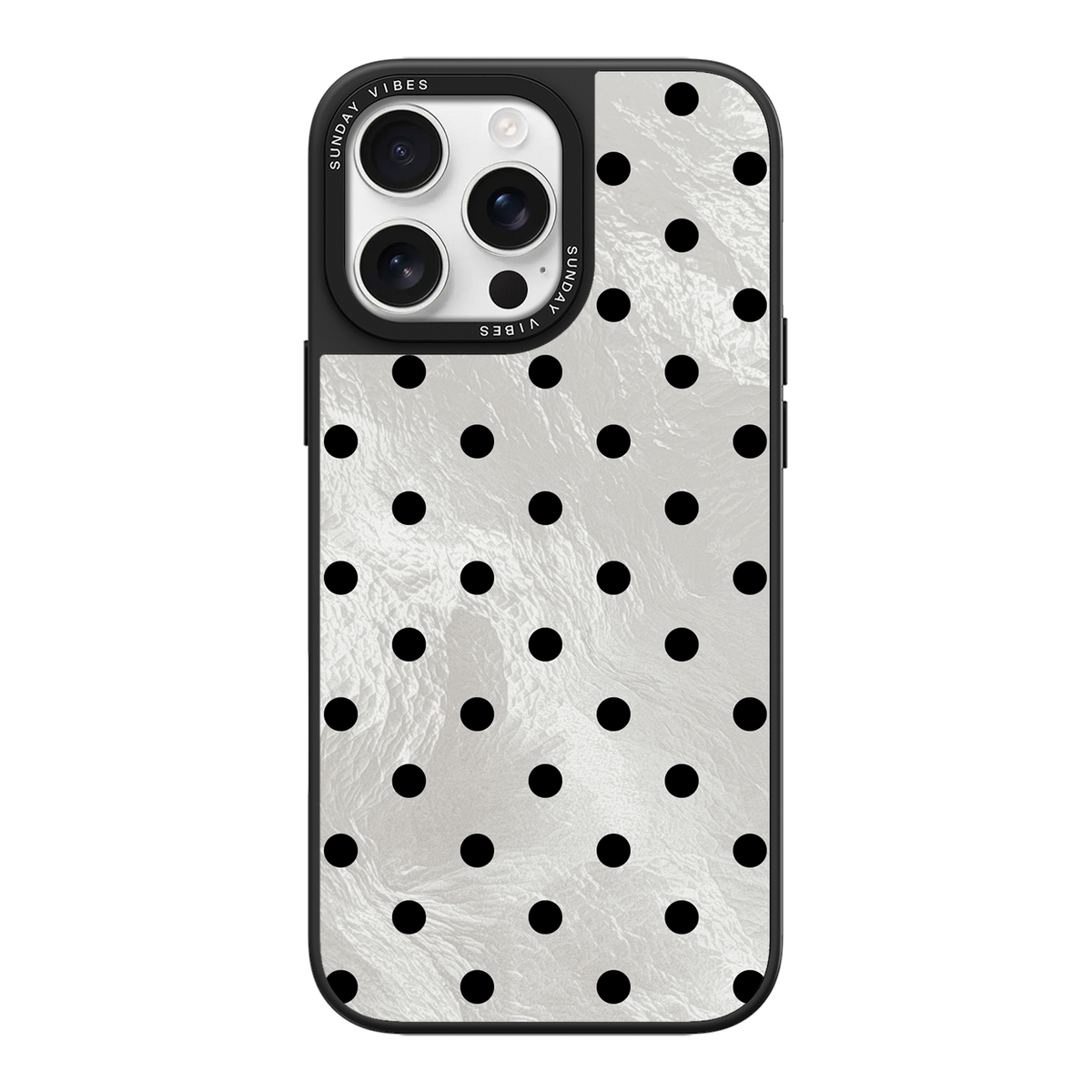 Moon Dust Polka iPhone Case