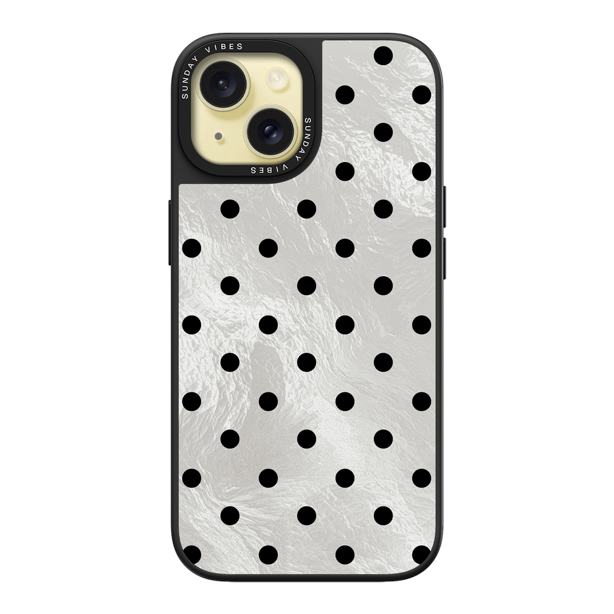 Moon Dust Polka iPhone Case