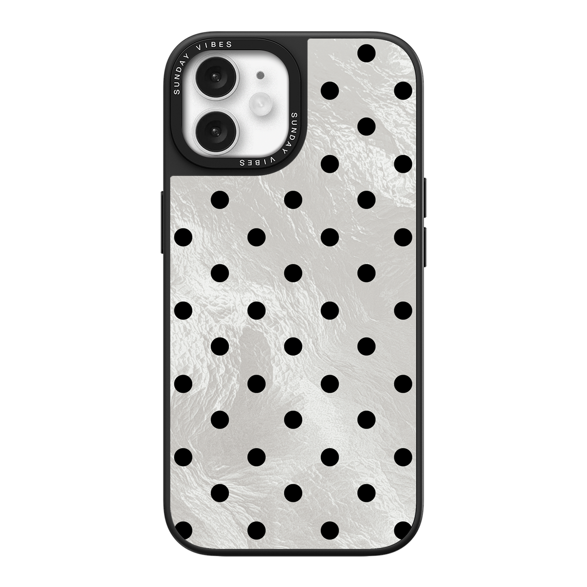 Moon Dust Polka iPhone Case