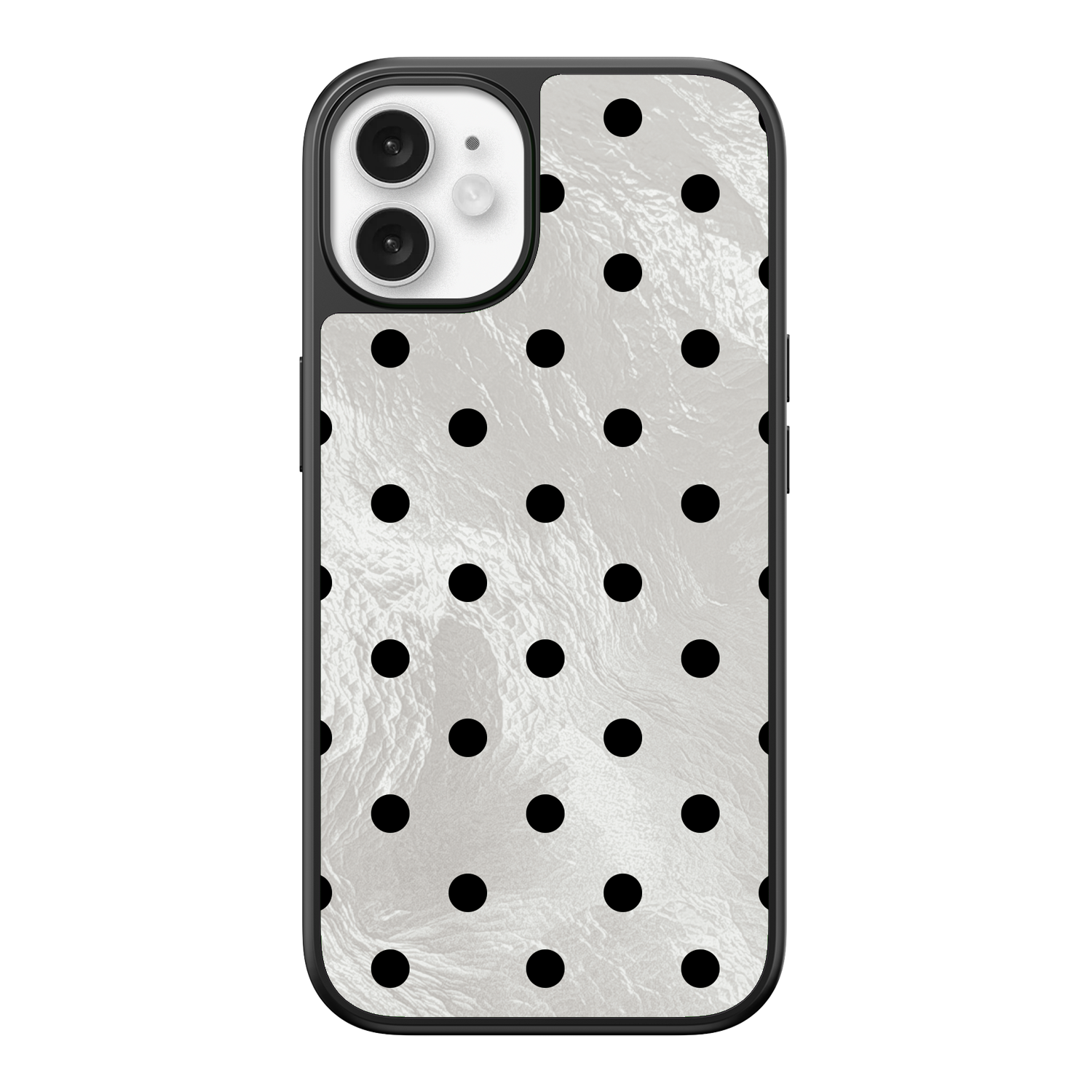 Moon Dust Polka iPhone Case