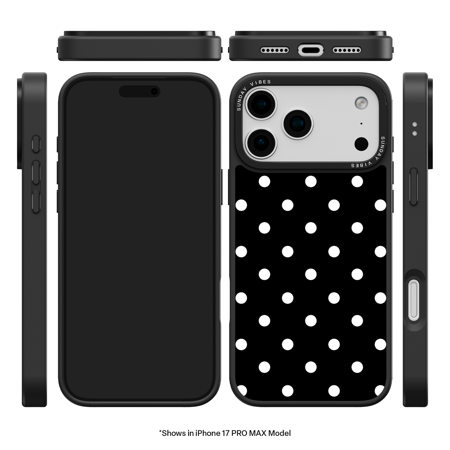 Tuxedo Dot iPhone Case
