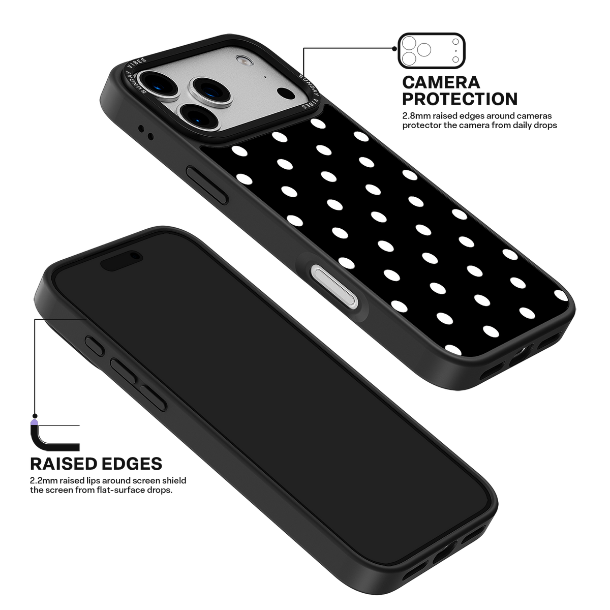 Tuxedo Dot iPhone Case