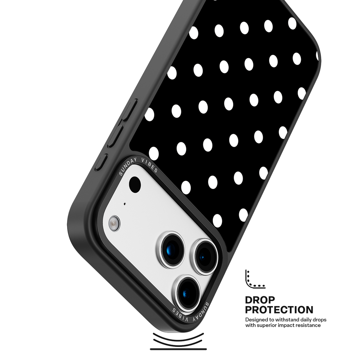 Tuxedo Dot iPhone Case