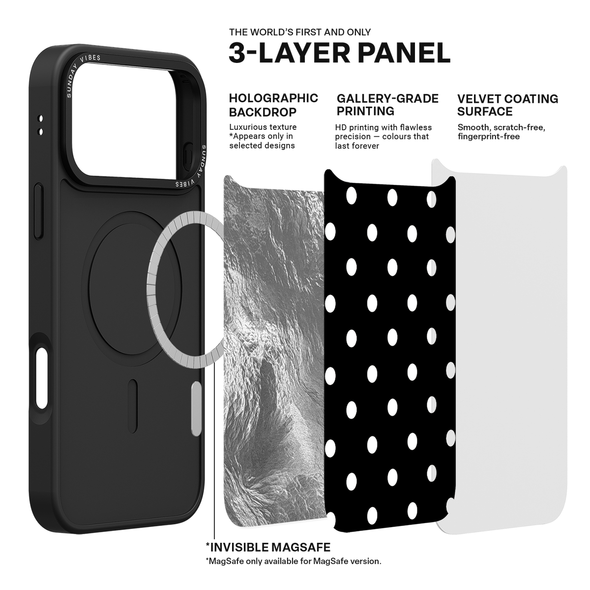 Tuxedo Dot iPhone Case