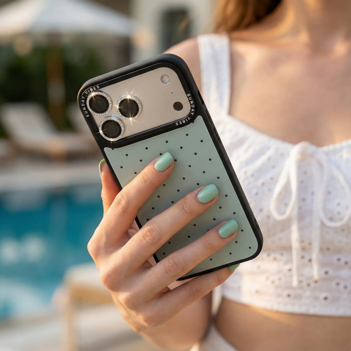 Mint Voltage iPhone Case