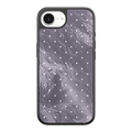 Silver Moon Dots iPhone Case