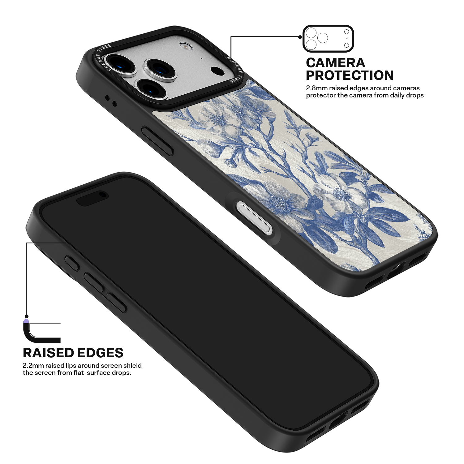 Antique Azure iPhone Case