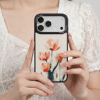 Coral Canvas iPhone Case