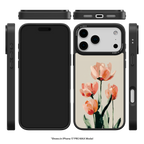 Coral Canvas iPhone Case