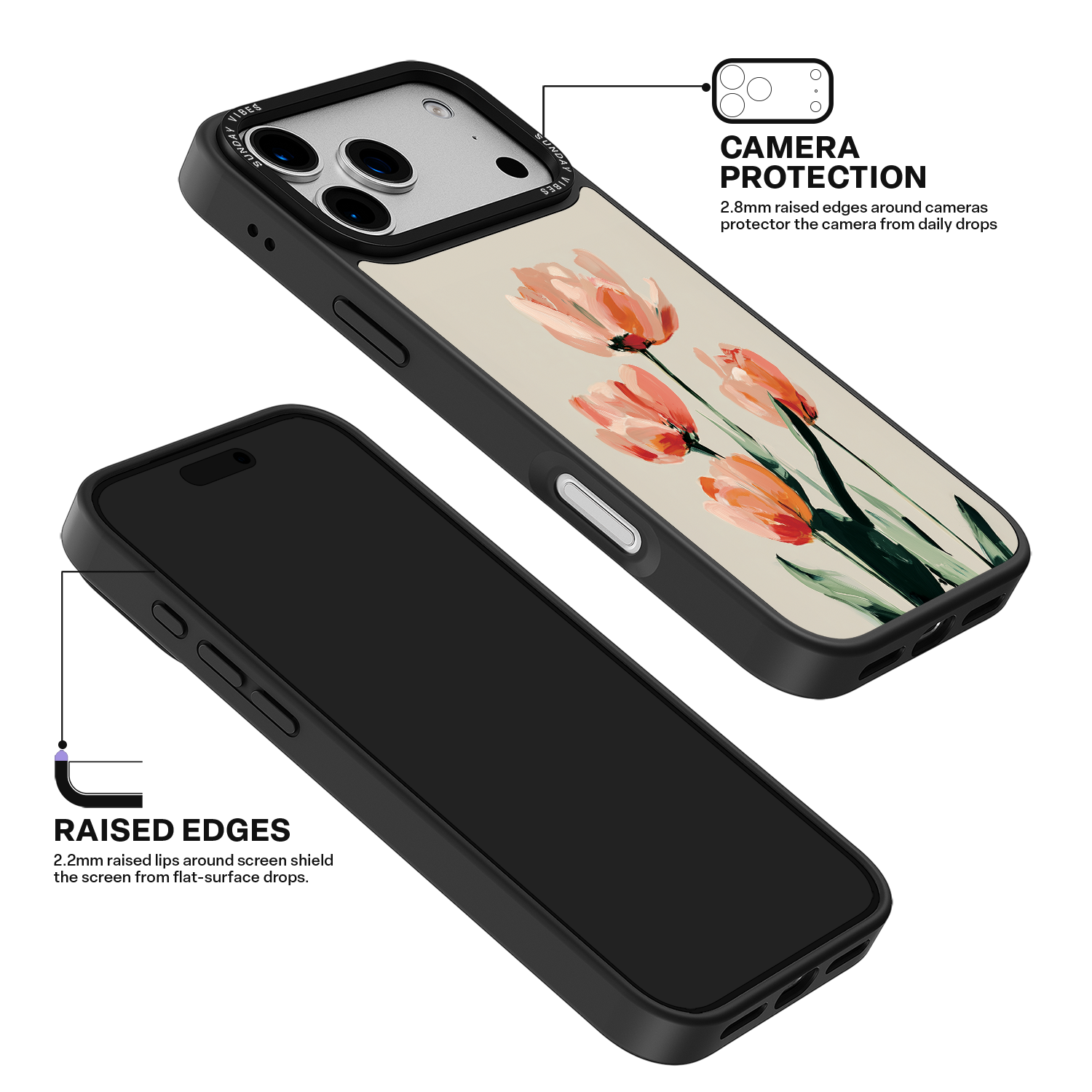 Coral Canvas iPhone Case