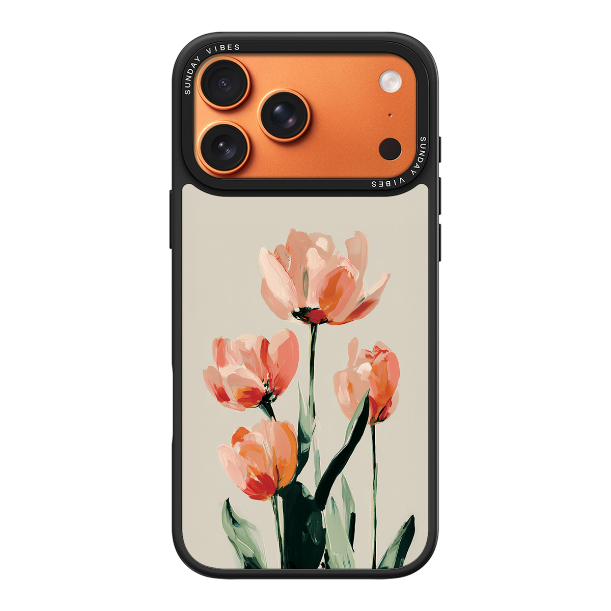 Coral Canvas iPhone Case
