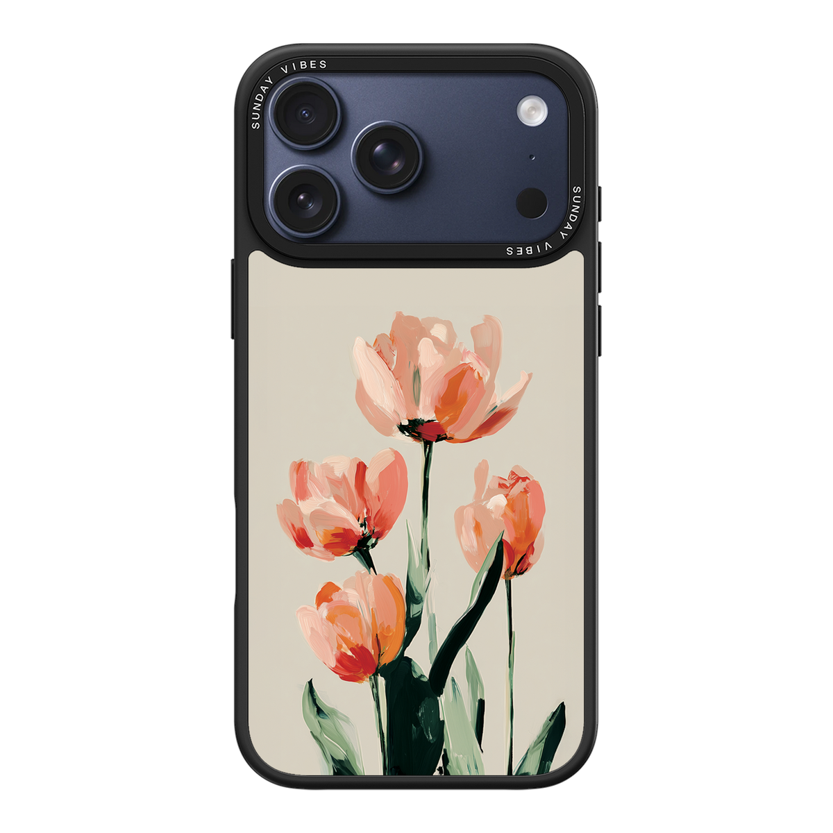 Coral Canvas iPhone Case