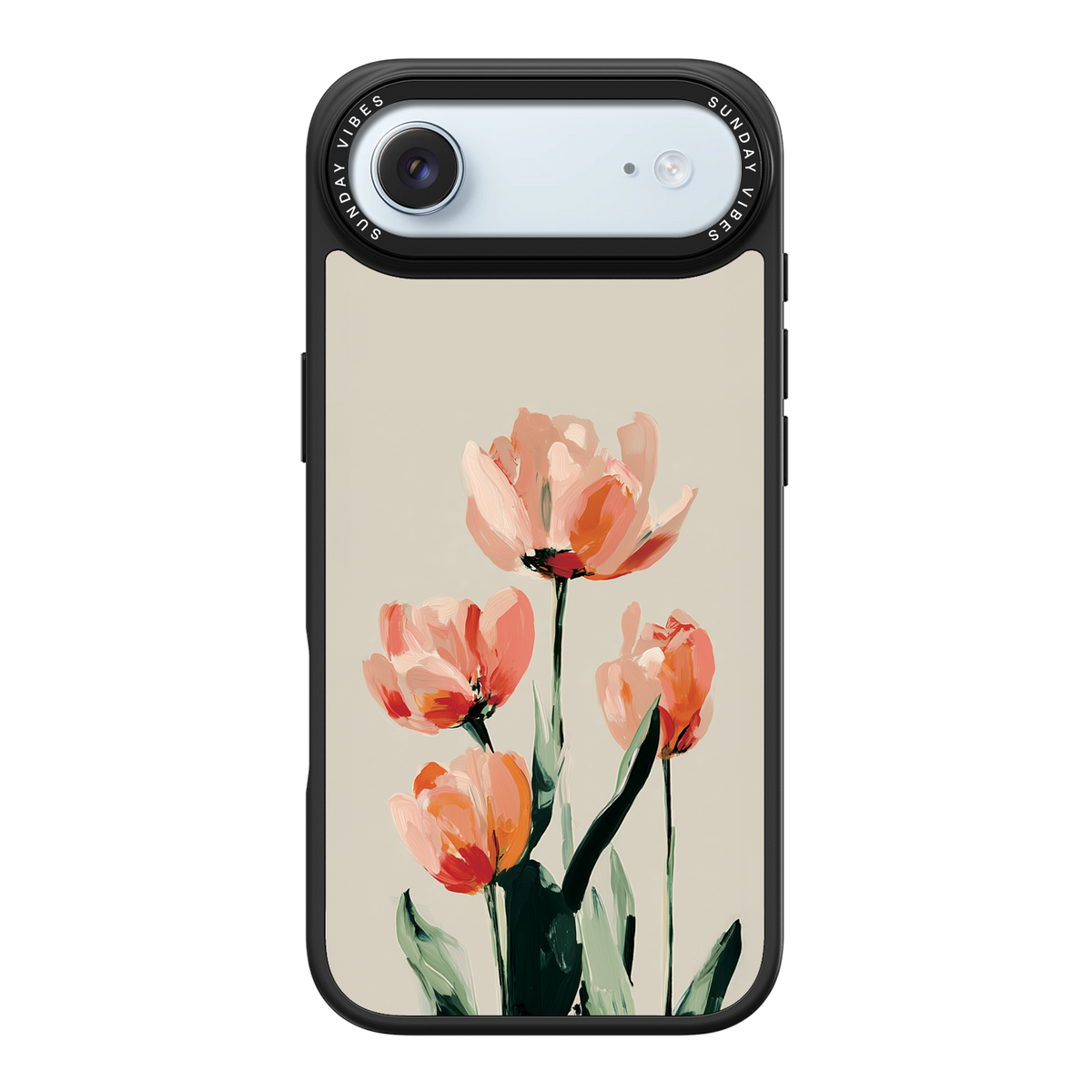 Coral Canvas iPhone Case