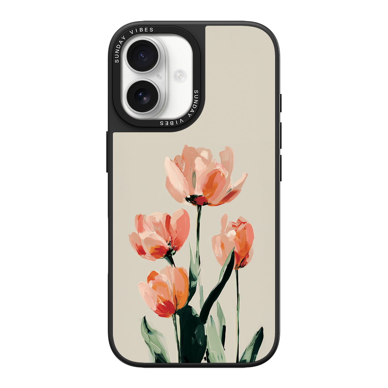 Coral Canvas iPhone Case