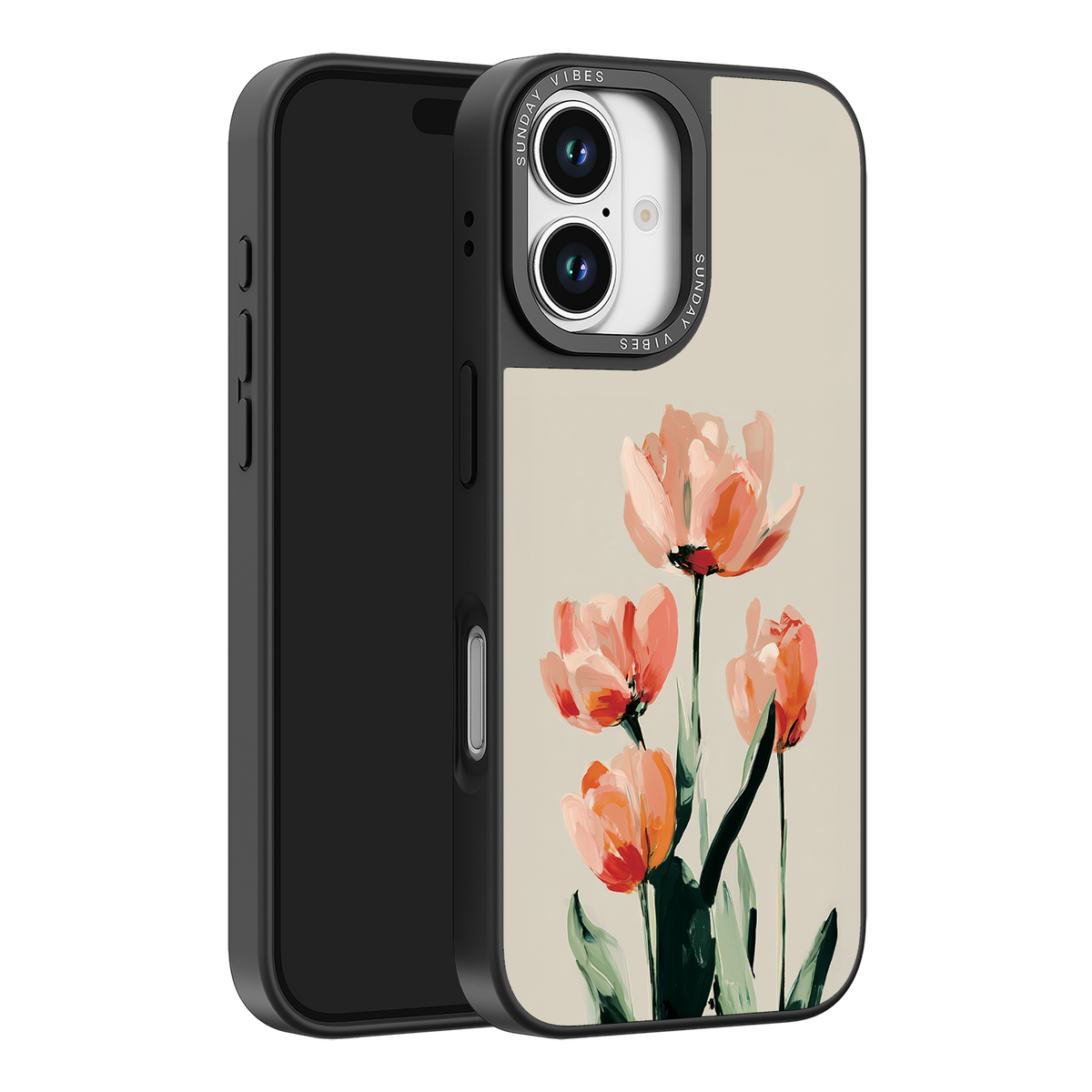 Coral Canvas iPhone Case