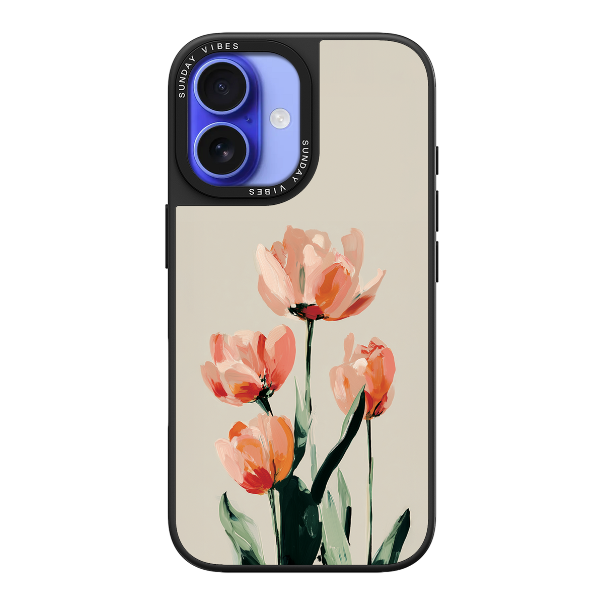 Coral Canvas iPhone Case