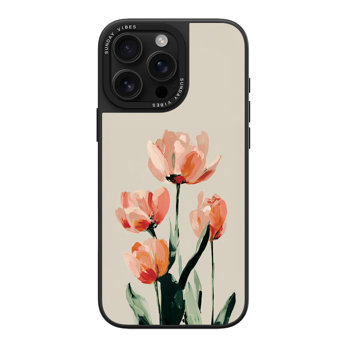 Coral Canvas iPhone Case