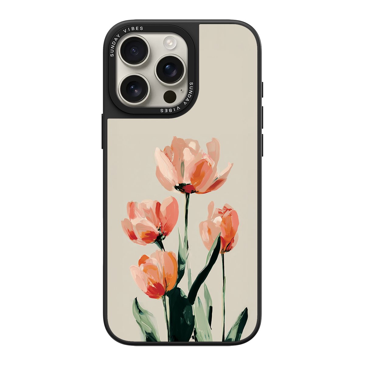 Coral Canvas iPhone Case