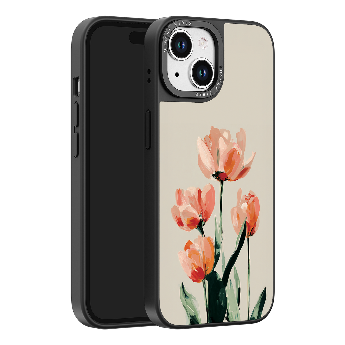 Coral Canvas iPhone Case