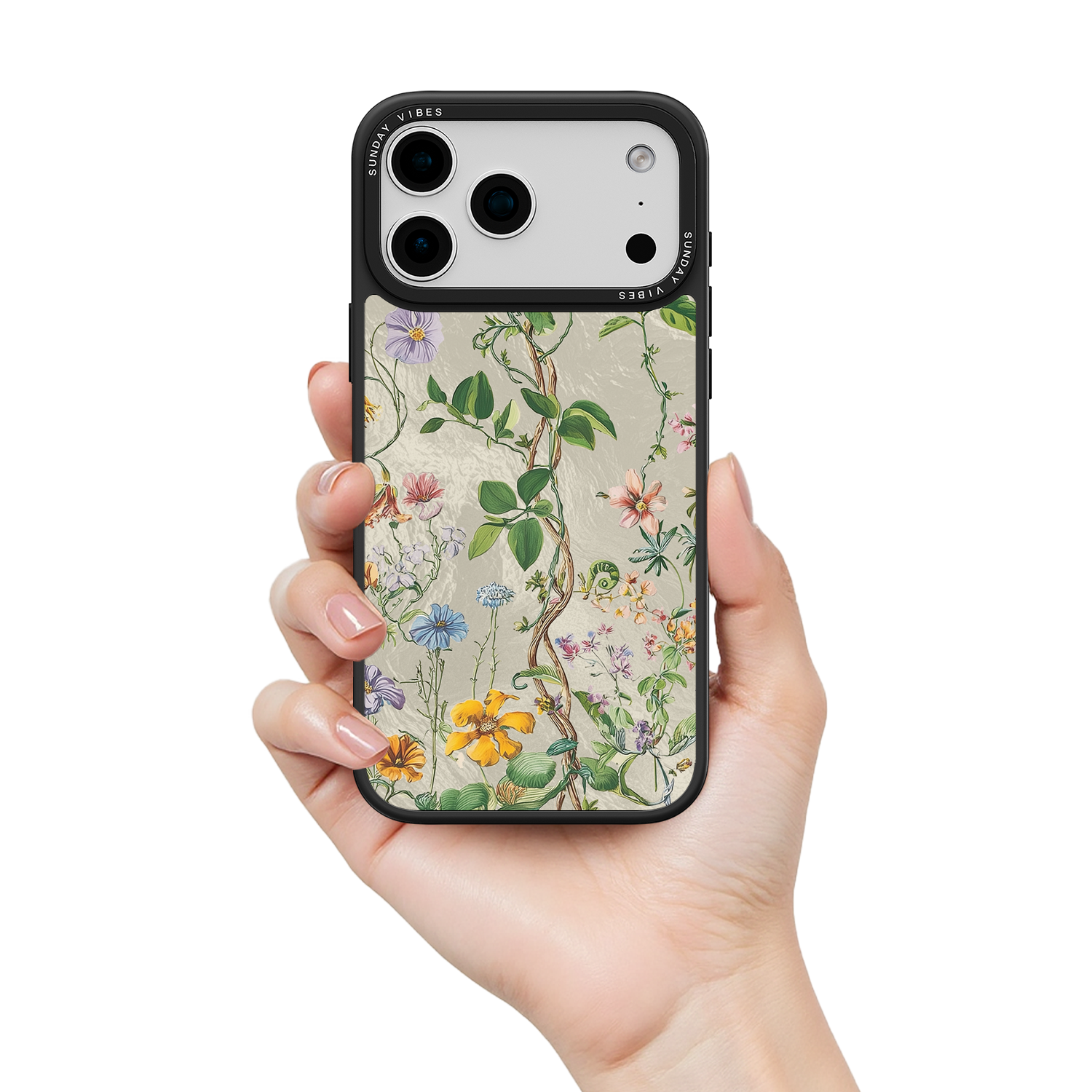 Silver Vine iPhone Case