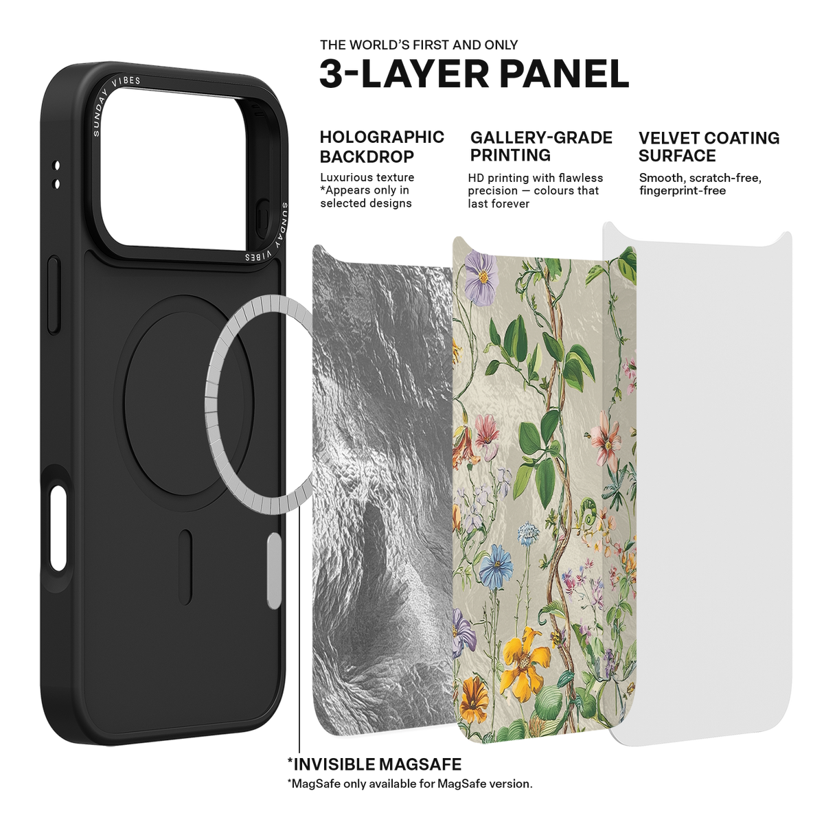 Silver Vine iPhone Case
