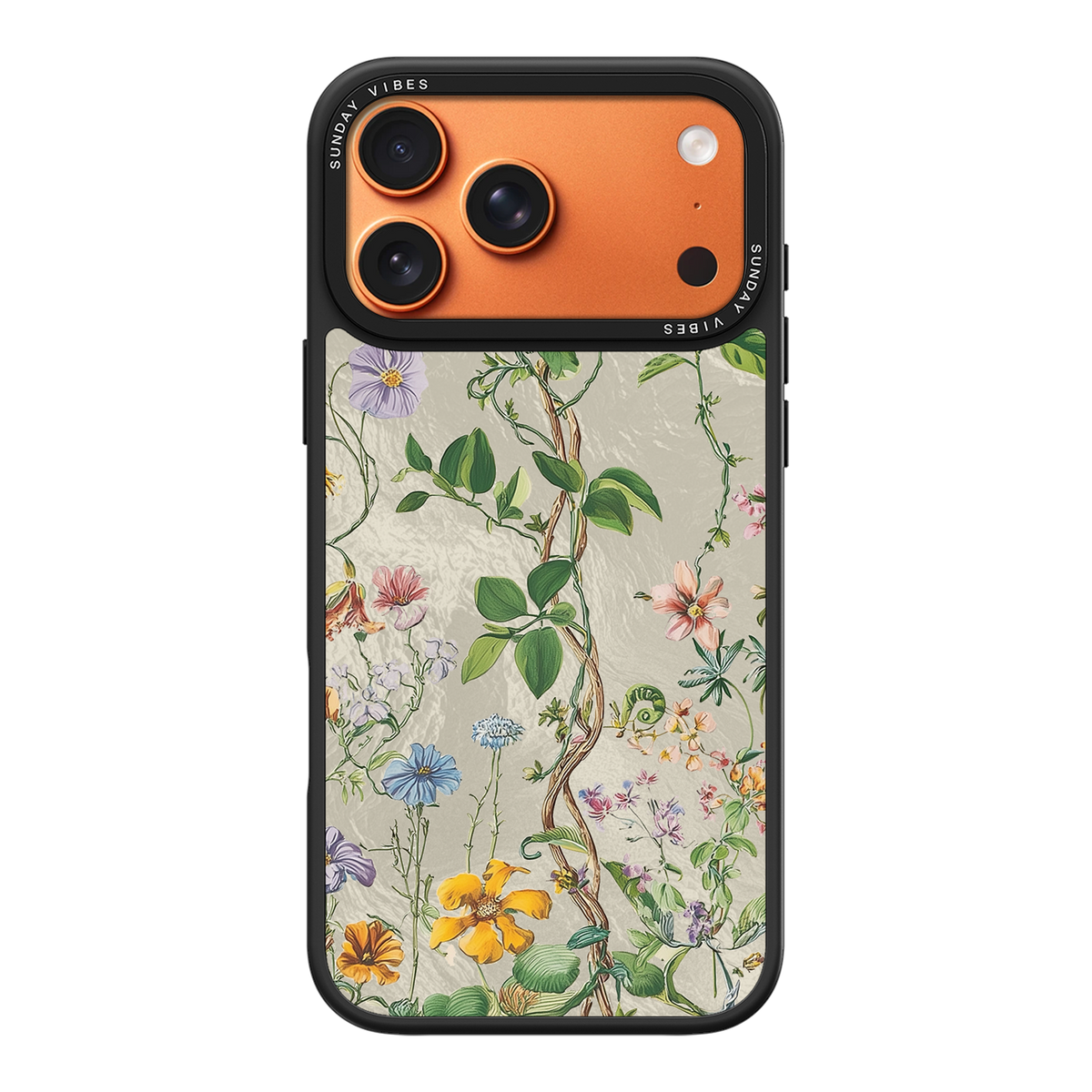 Silver Vine iPhone Case