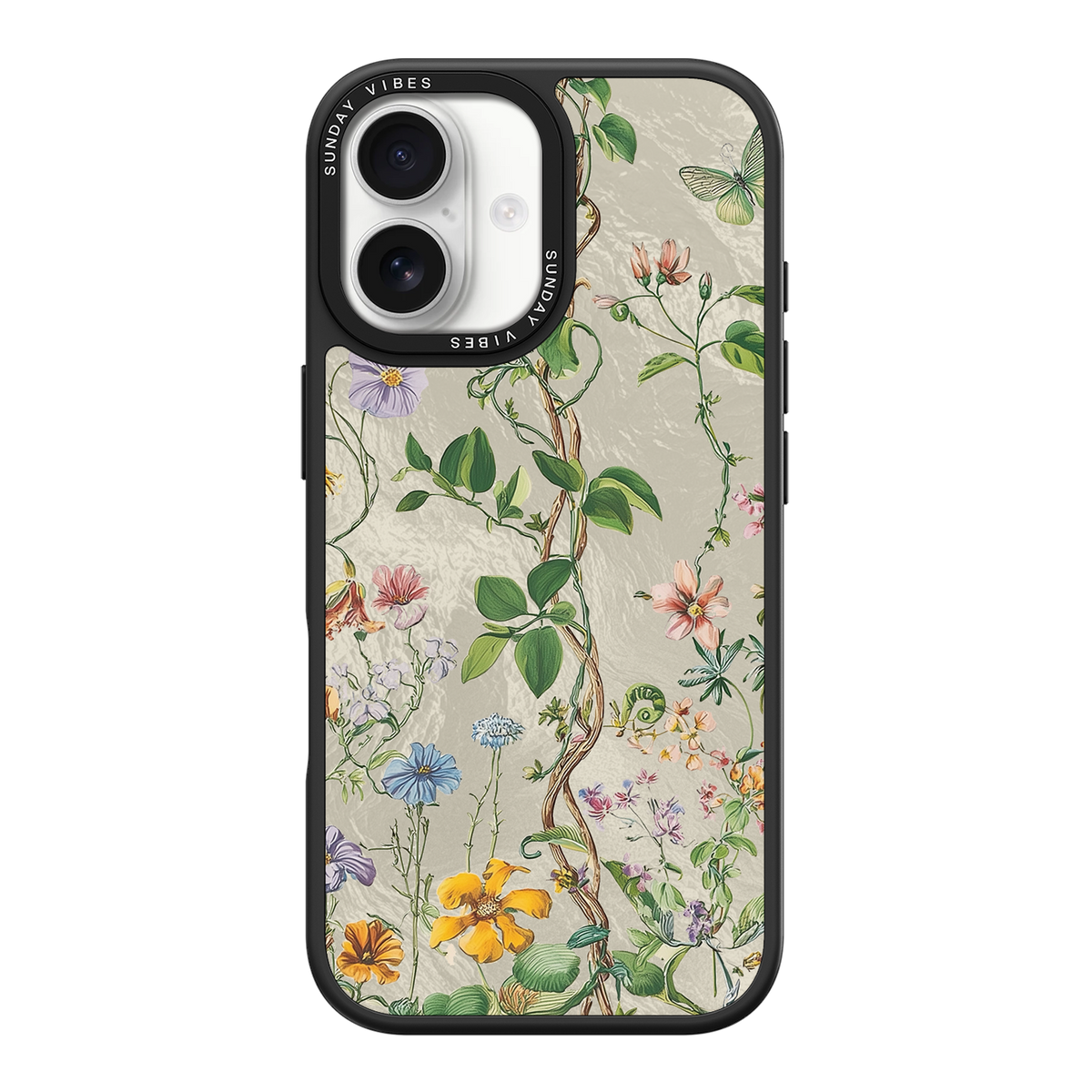 Silver Vine iPhone Case