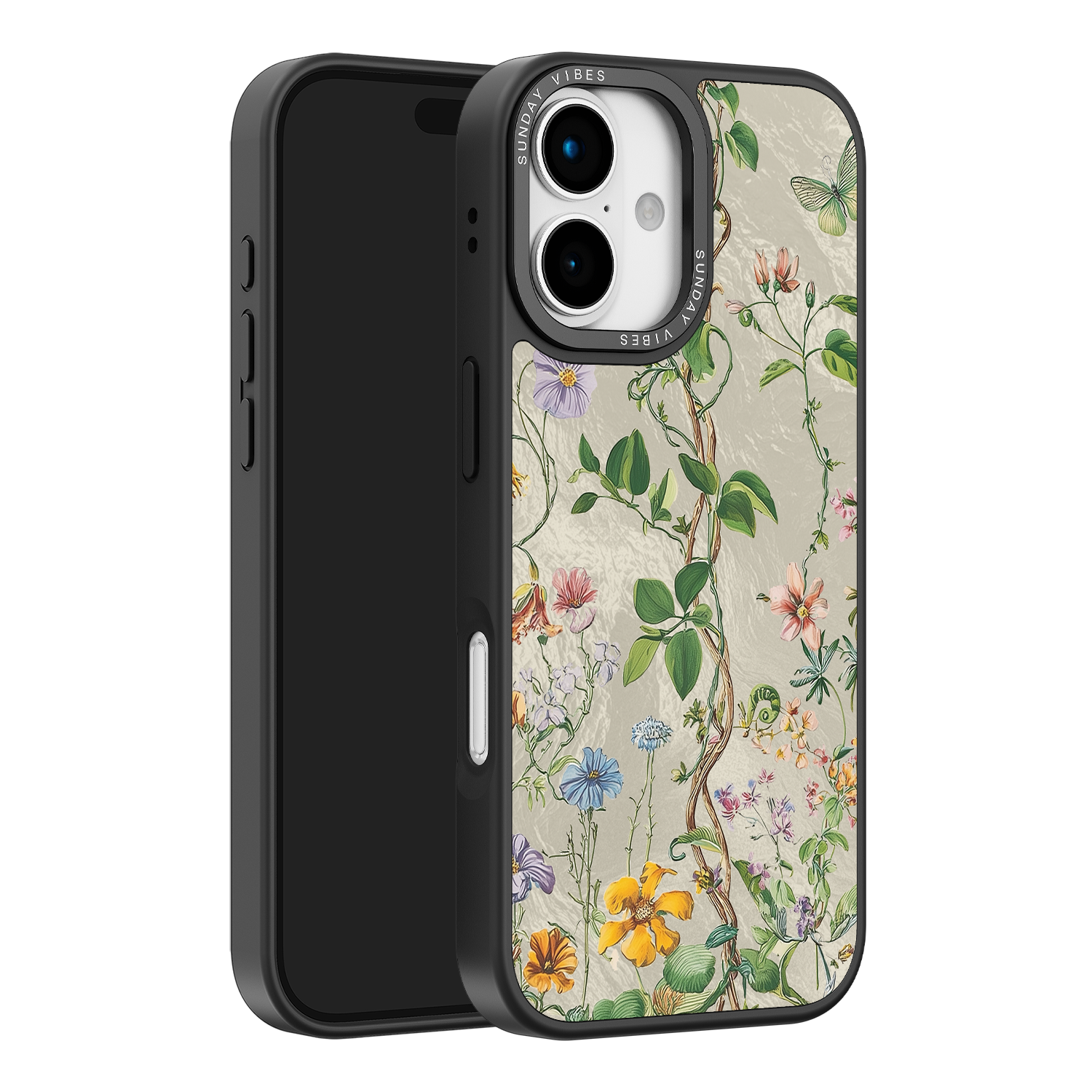Silver Vine iPhone Case