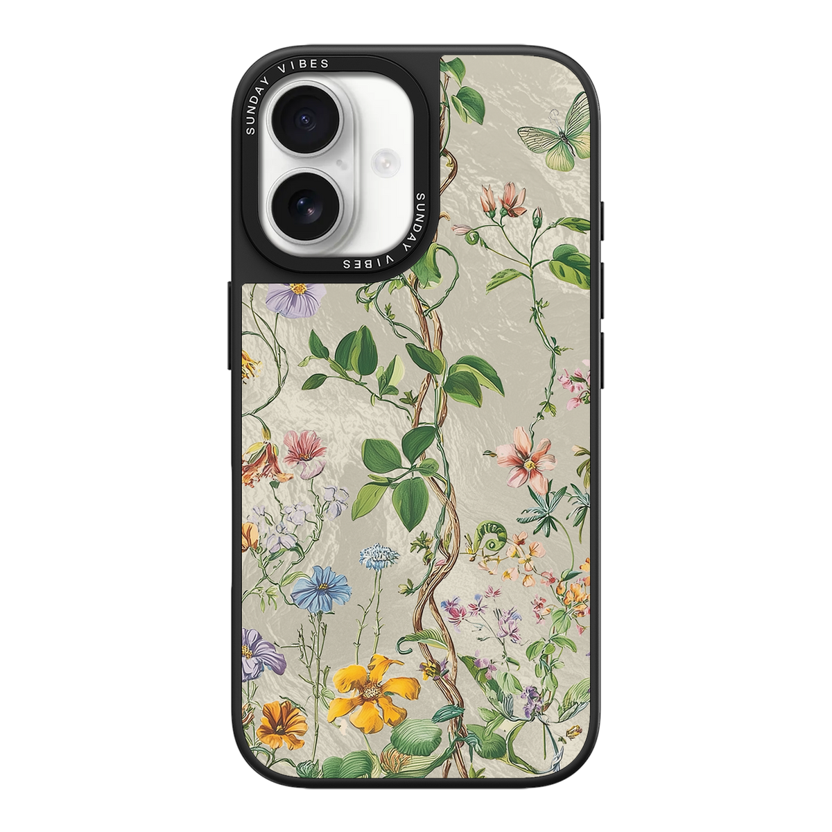 Silver Vine iPhone Case