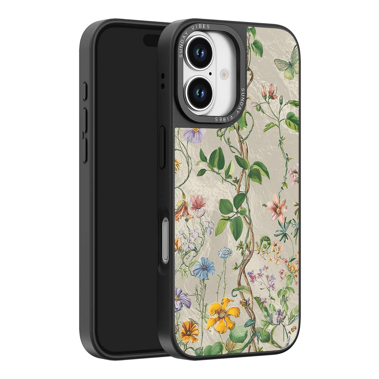 Silver Vine iPhone Case