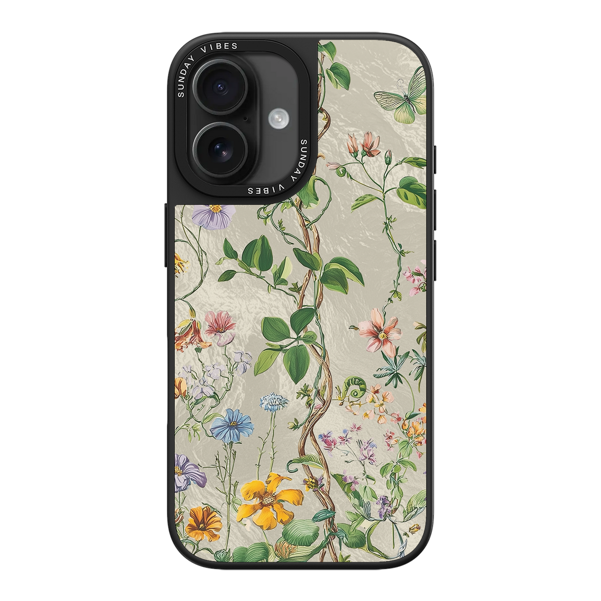 Silver Vine iPhone Case