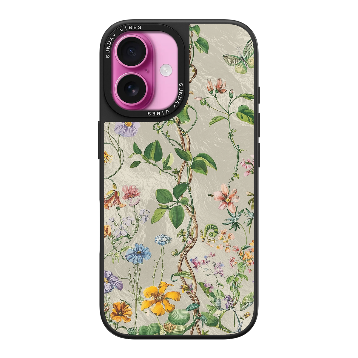 Silver Vine iPhone Case