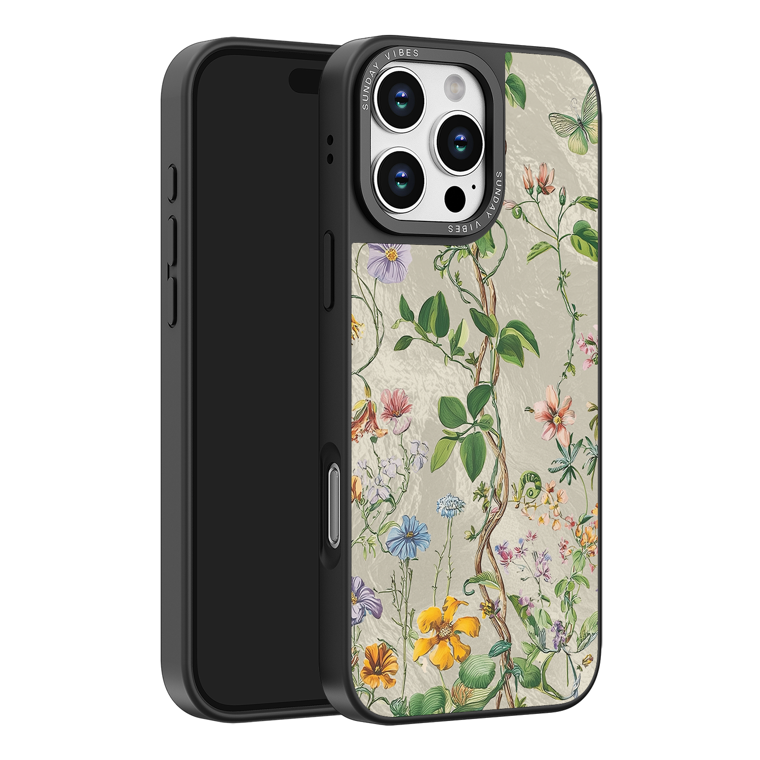 Silver Vine iPhone Case