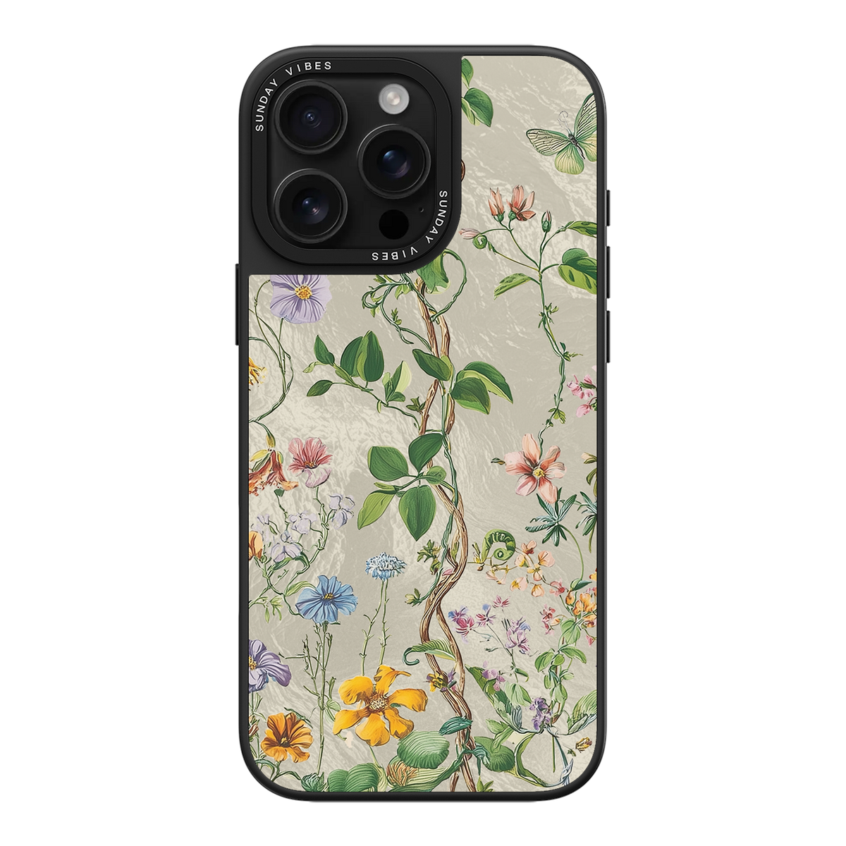 Silver Vine iPhone Case