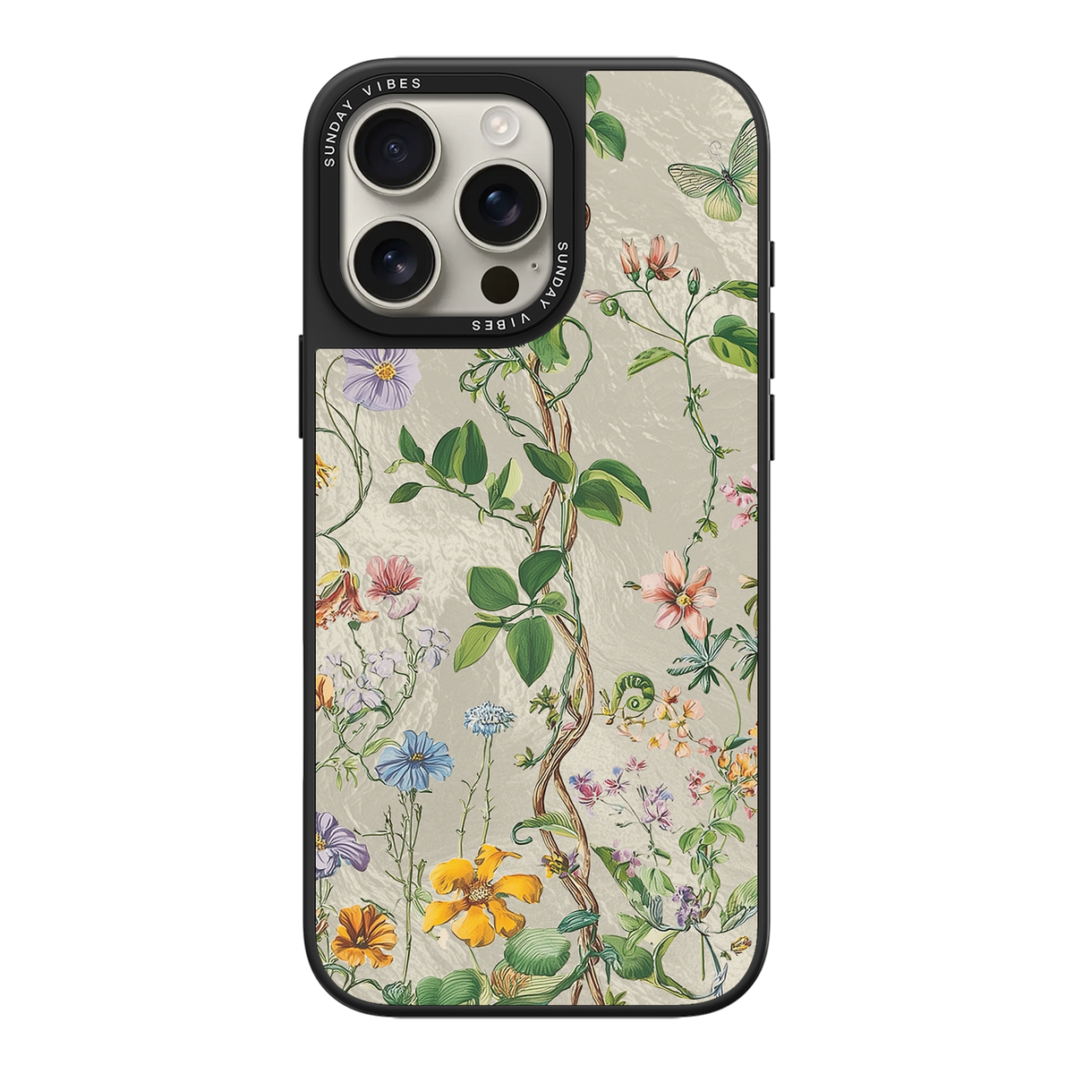 Silver Vine iPhone Case